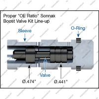 Клапан бустерный (тип 2, с резиновым кольцом)