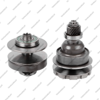 Комплект шкивов без ремня (тип 1, 30 зубов на шестерне, б/у)